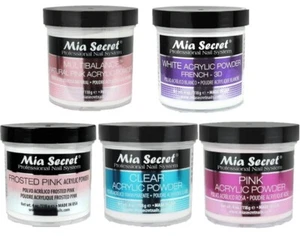 Mia Secret Professional Acrylic Nail Powder 4 oz - CHOOSE YOUR COLORS - Picture 1 of 6