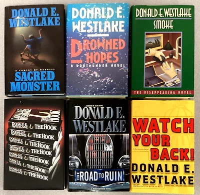 Donald E. Westlake  - Lot of 6 Hardbacks with Dust Jackets, 1st Printings - Image 1 of 4