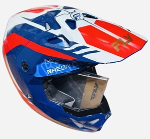 FLY RACING 73-0037L FORMULA CP KRYPTON HELMET RED/WHITE/NAVY LG - Picture 1 of 9