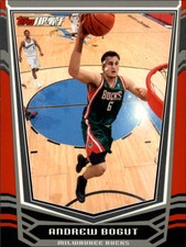 2008-09 Topps Tip-Off Red Milwaukee Bucks Basketball Card #6 Andrew Bogut /2008