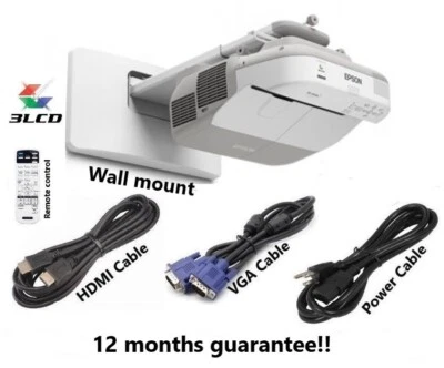 Epson PowerLite 485W WXGA 3LCD Projector - Image 1 of 4