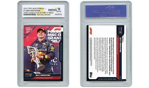 Tarjeta 2024 Topps Now Max Verstappen Fórmula 1 Tercera Victoria F1 #14 GEMA-COMO NUEVA 10 - Imagen 1 de 4