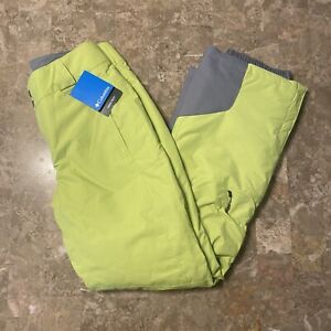 Columbia Snow Pants Womens Small Green Bugaboo OH Pant Omni-Tech Zip Pocket