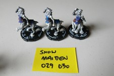 MAGE KNIGHT DARK RIDERS 029 030 X2 SNOW MAIDEN LOT OF 3