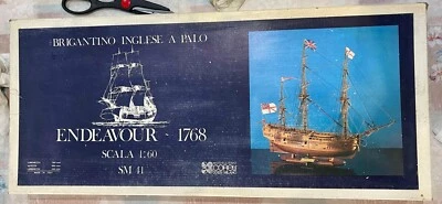 COREL BRIGANTINO INGLESE A PALO ENDEAVOUR SCALA 1:60 - SM 41 - Immagine 1 di 4