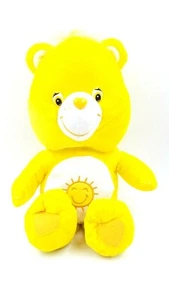 2004 Care Bear Sunshine Bear 16"  Plush Smiley Sun Face Stuffed Animal Toy  - Picture 1 of 7