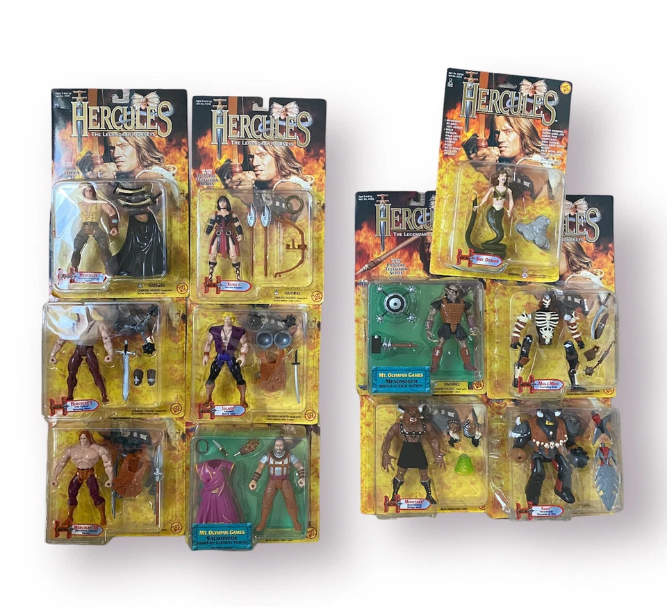Toy Biz Hercules The Legendary Journeys HERCULES 1996 figuras de acción cantidad de 11 Foto 1 de 4