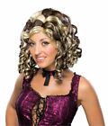 Brown and Blonde Banana Curl Wig, 1920&#39;s, Burlesque, Ringlets, Historic Southern