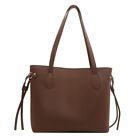 Elegant Large Capaity Handbag for Women Casual PU Leather Shoulder Bag Work Bag