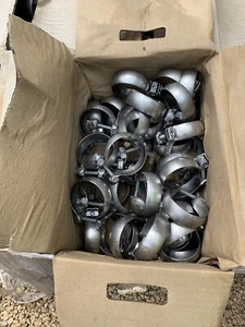5 Genuine Mercedes-Benz Exhaust Clamp most V8 AMG 000 490 15 41 ML63 S550 GL450 - Picture 1 of 2