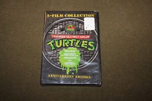 5-Film Collection: Teenage Mutant Ninja Turtles (Anniversary Edition, DVD) - NEW