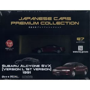 Japanese Cars Premium #87 Subaru Alcyone SVX L 1st 1991 1/43 model Hachette car - Picture 1 of 4