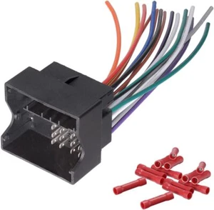 Bingfu Stereo Wire Harness for Select 02-18 Audi BMW Mercedes-Benz Mini Cooper - Picture 1 of 6