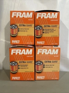 Engine Oil Filter-Extra Guard Fram PH9837 4-pack Fits GM / Chevy Free Ship - Picture 1 of 4