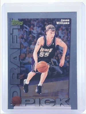 Jason Williams 1998-99 Topps selección del draft novato Sacramento Kings RC Q5969 Foto 1 de 2