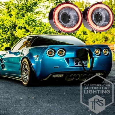 Luces traseras LED ahumadas Morimoto XB para Chevrolet Corvette C6 05-13 (LF466) Foto 1 de 4