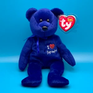 TY Beanie Baby - TORONTO the Bear (I Love Toronto - Canada Exclusive) (8.5 inch) - Picture 1 of 1