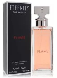 Calvin Klein Eternity Flame Perfume 3.4oz Eau De Parfum Spray MSRP $96 NIB - Picture 1 of 1