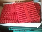 RED SCREW FIXING WALL PLUGS - 1 BOX 1,000