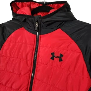 Under Armour Cold Gear Loose Fitting Puffer Jacket Size Youth Large - Picture 1 of 5