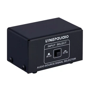 Audio Switcher RCA 2 in 1 Out / 1 in 2 Out A/B Switch Stereo Audio Splitter M3F3 - Picture 1 of 12