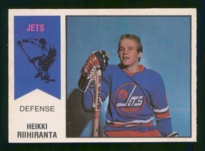 HEIKKI RIIHIRANTA RC 1974-75 O-PEE-CHEE WHA 74-75 NO 31 NRMINT+          19284 - Picture 1 of 2