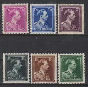 Bélgica - 1943 - COB 641/6* - Scott 286/7 + 289/90 + 292/3 - MH - - Imagen 1 de 1
