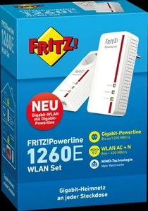 AVM Fritz!Powerline 1260e WLAN Set (20002795) von Händler ⭐⭐⭐⭐⭐ - Bild 1 von 2