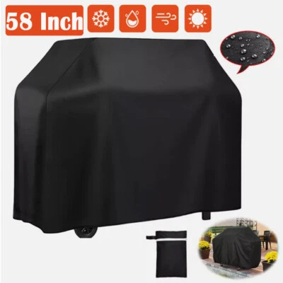 58Inches BBQ Gas Grill Cover,Lightweight Polyester Easy On/Off For Weber Kenmore - Image 1 of 4