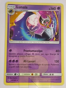 Lunala ® Guardiani Nascenti 61/145 ® Rara ® Pokemon ® Italiano ® EX - Picture 1 of 7