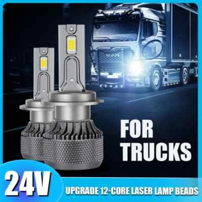 Power Supply 24V LED Truck Headlight H7 LED lamp h1 led headlight h4 24v truck - Image 1 of 4