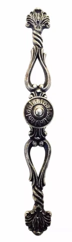 Silver French Provincial Antique Hardware Armoire China Cabinet Knob Drawer Pull Cover