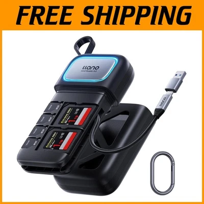 Pro-Grade UHS-II Card Reader Adapter for iPhone Android - Image 1 of 4