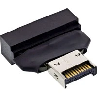 InLine USB 3.2 Typ-E Key-A zu 3.0 Mainboard Adapter intern 33446T Adattatore - Immagine 1 di 1