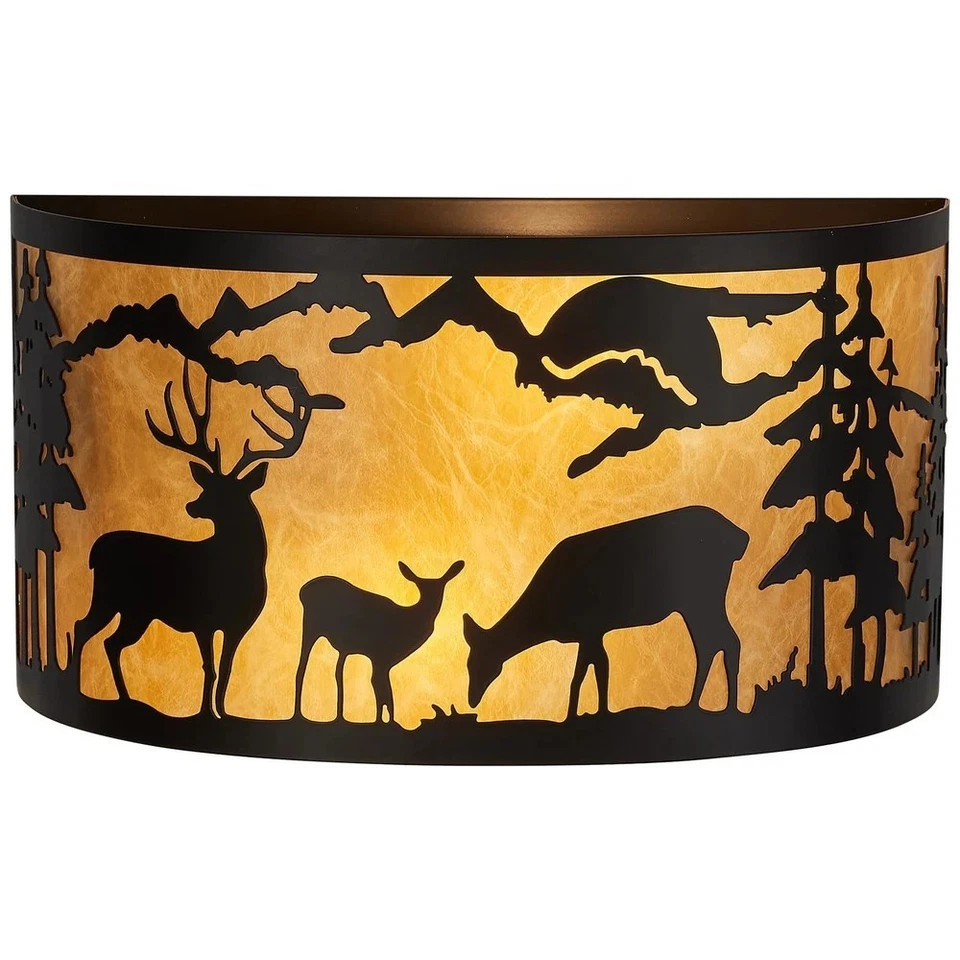 Apliques de pared industriales rústicos con base E12 para dormitorio... Foto 1 de 4