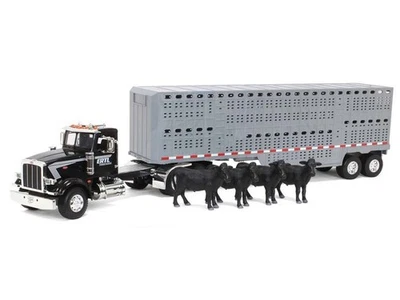 Peterbilt 367 Semi Truck w/ Livestock Trailer 1:16 Scale Model - ERTL 47600 - Image 1 of 4