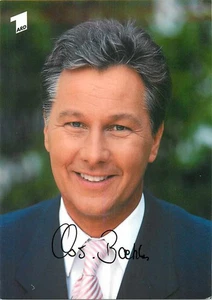 Claus-Erich Boetzkes ARD-aktuell Tagesschau Autogrammkarte signiert - Bild 1 von 2