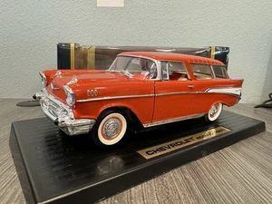 1957 Chevrolet Nomad Red 1:18 Road Tough DieCast MIB - Picture 1 of 11