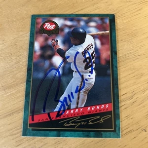 Barry Bonds 1994 Post IP Auto No. 11 - Picture 1 of 2