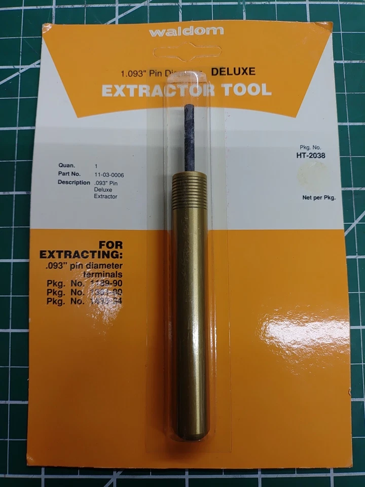 Waldom HT-2038 Deluxe инструмент для извлечения диаметром 0,093 штифта - Изображение 1 из 1