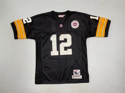 Camiseta deportiva Mitchell & Ness Terry Bradshaw NFL 1975 Pittsburgh Steelers Foto 1 de 4