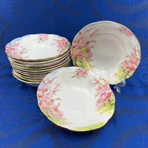 ONE Only Royal Albert England Blossom Time 6” Soup Or Cereal Bowl Bone China Vtg - Picture 1 of 10