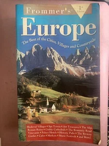 FROMMER'S EUROPE 1st Edition 1997 Alice Fellows PB Frommers Travel Guide - Picture 1 of 16