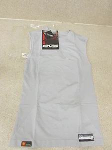 NEW EVS TUG UNDER GEAR SLEEVELESS WARM WEATHER UNDERSHIRT L/XL GREY UGNWG - Picture 1 of 4