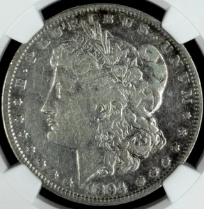1894-P $1 Morgan NGC VF Details - Picture 1 of 5