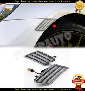 Fits 2013-2020 Toyota 86 FR-S Sabura BRZ 2pcs Clear Len Amber Side Marker Lamp  - Bild 1 von 7