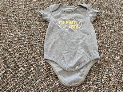 Body gris grande de ensueño Kidgets para niños 6-9M Foto 1 de 2