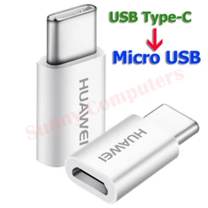 Huawei Original Micro USB to 3.1 Type-C Converter Adapter For P9 P9+ Nova /Plus - Picture 1 of 1