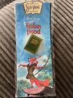Disney Catalog Robin Hood Storybook Hinged Book Pin & Card 2002