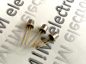 3x BC177A  Cemi   Low Noise Silicon PNP General purpose Transistor   GOLD PLATED - Picture 1 of 7